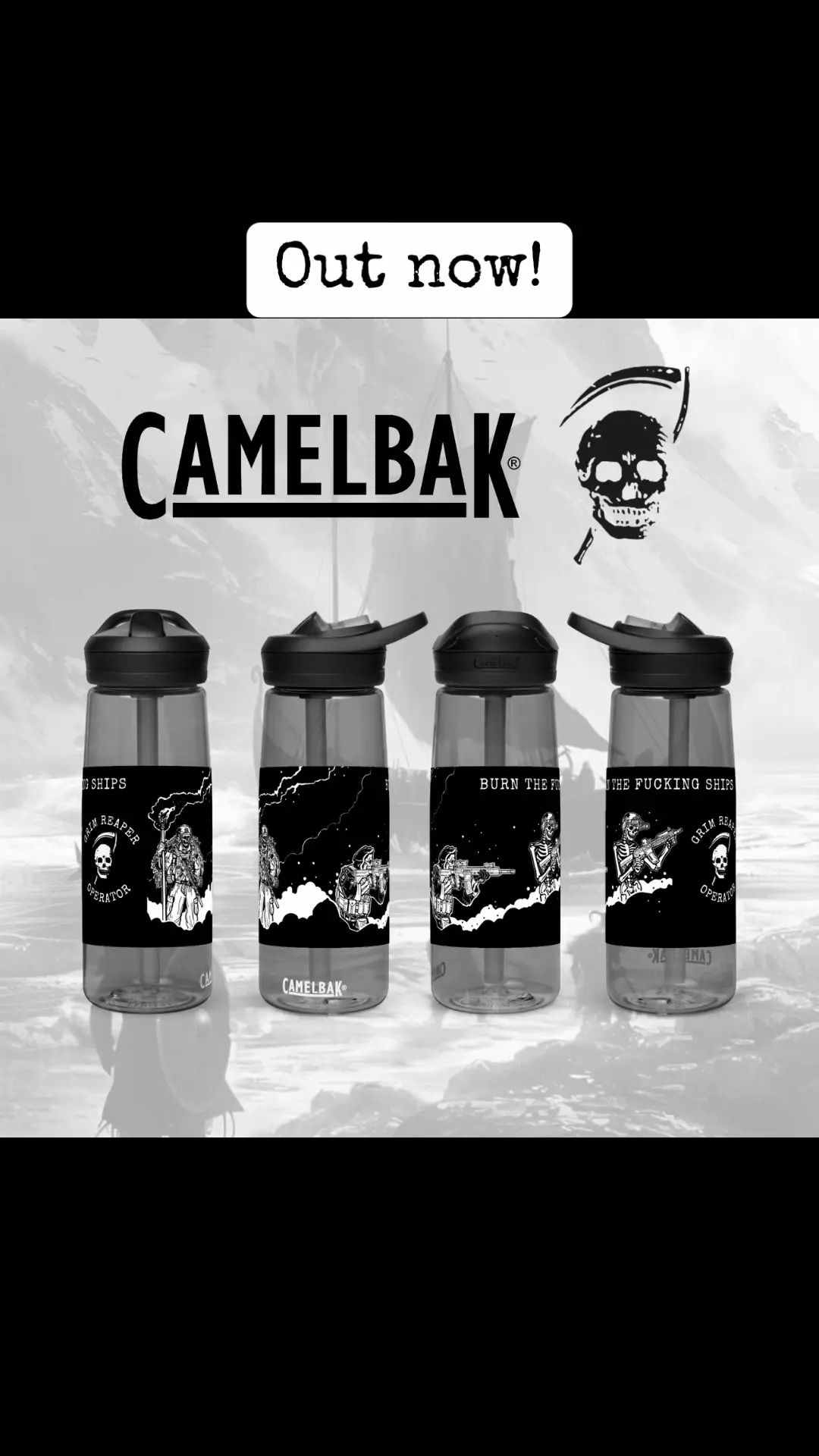 Do you go to the Gym often? Or you are a Hiker guy? Maybe you are in the army?  You always need a good water bottle. This is why we created this perfect product with @CamelBak  Order yours today at grimoperator.com (link in bio) #camelbak #waterbottle #militarylife #militarytiktok #specialforces #soldiers #militaryedit #campinglife 