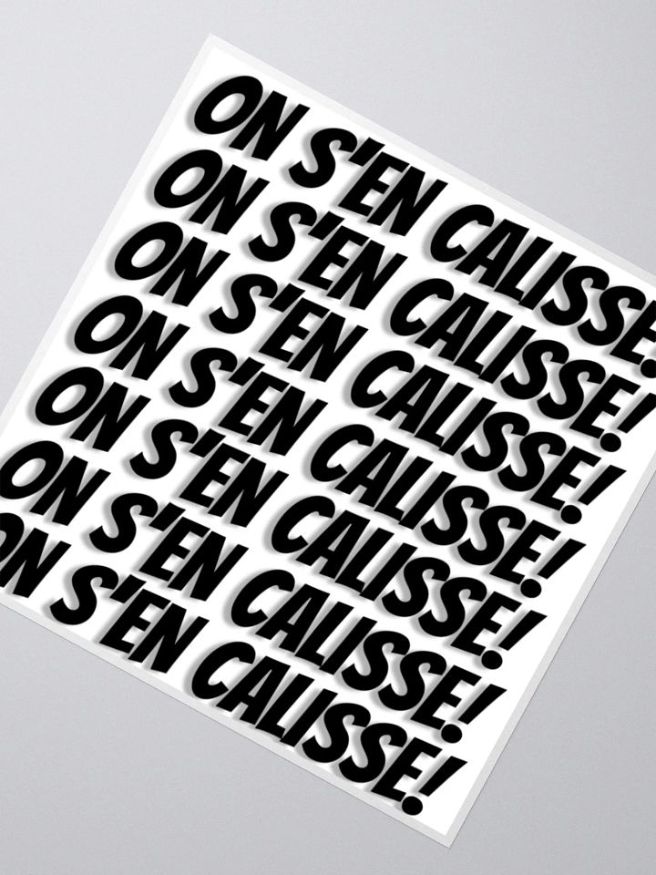 On s'en calisse! product image (4)
