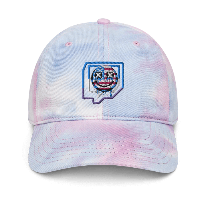 Shxnes Embroidered Tie Dye Hat product image (1)