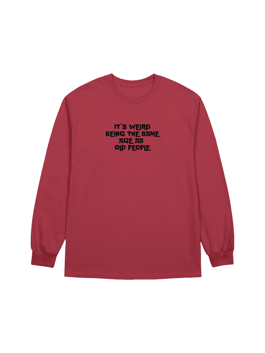 Funny Old People Long Sleeve Unisex Tee product image (5)