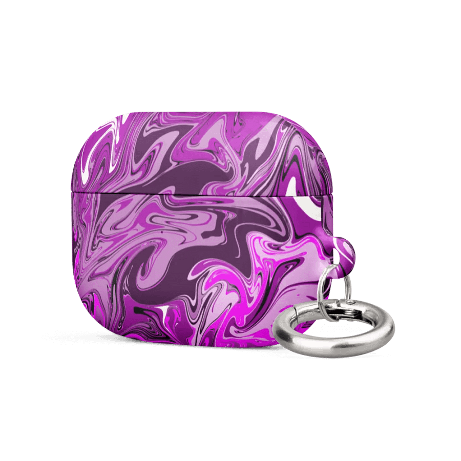 Pink Swirl Air Pod Case product image (5)