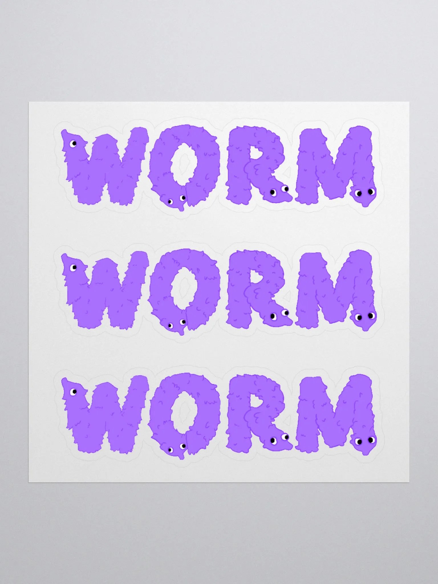 Worm Stickers product image (1)