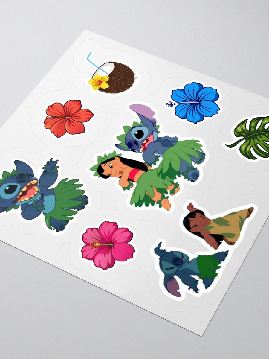 Hula Stitch & Lilo Sticker Collection product image (7)
