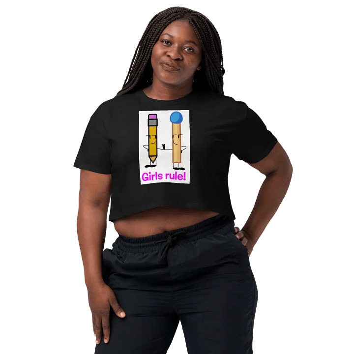 Xfohv pencil and blue match croptop product image (2)