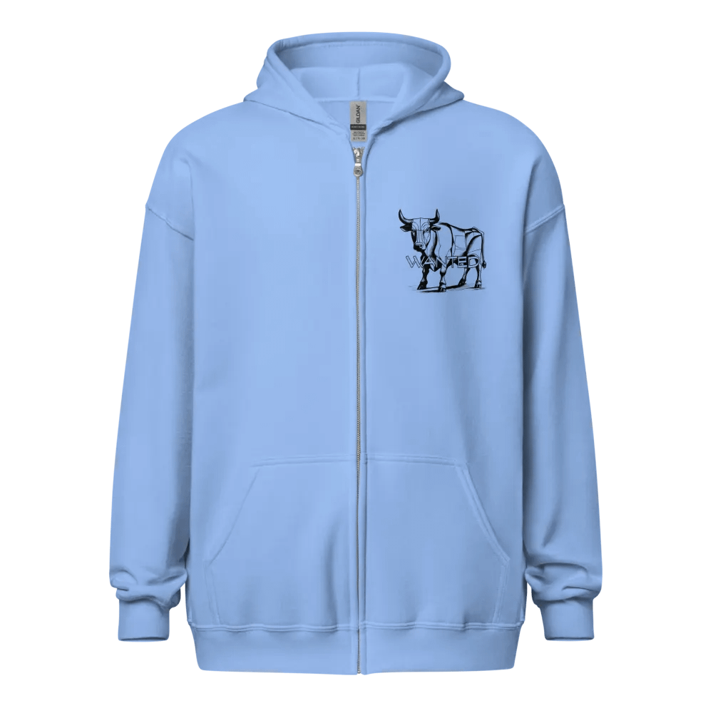 Bull Wanted Cubist zipper front hoodie product image (7)