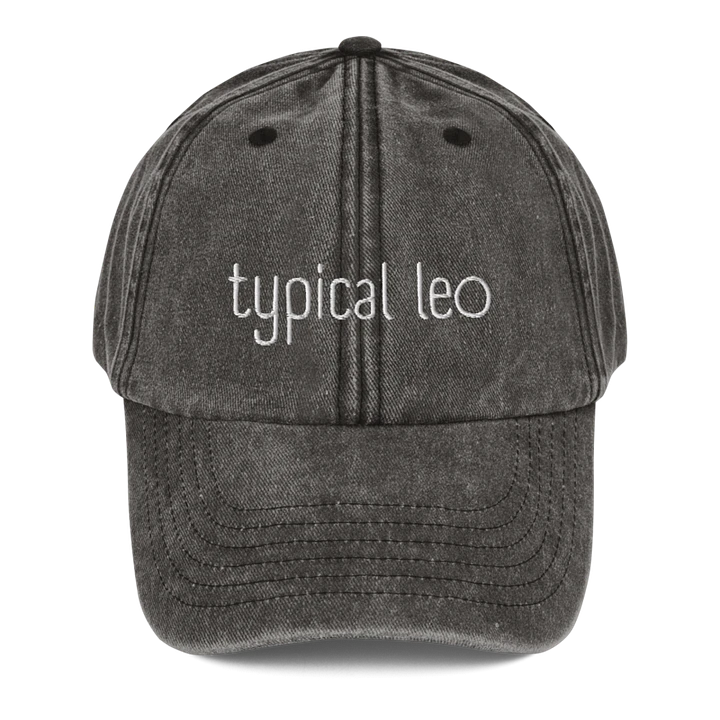 Typical Leo Vintage Wash Dad Hat product image (1)