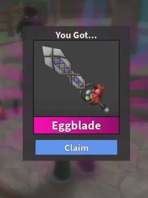 You guys are amazing 🤩  I got given the Egg blade on Mm2 !#mm2 #mm2roblox #roblox #pngtuber #robloxfyp  #tiktoklive #livehighlights 