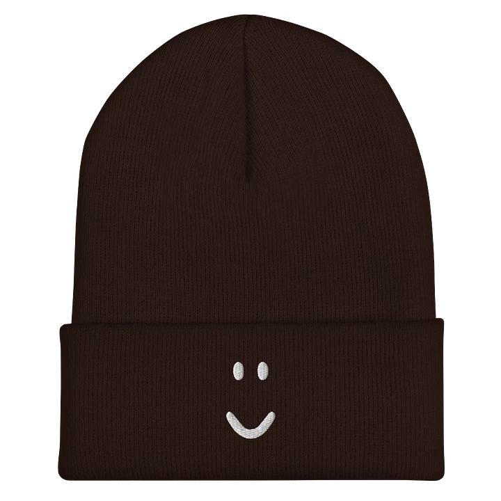 DEFAULT FACE CUFFED BEANIE product image (1)