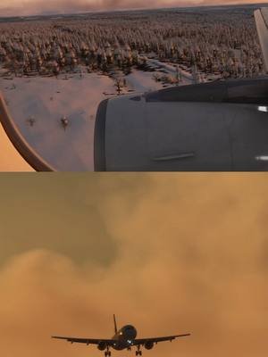 First Flight To Rovaniemi Of The Holidays! #planespotting #airbus #planelover #plane #landing #fyp #msfs #msfs2024 #christmas #winter