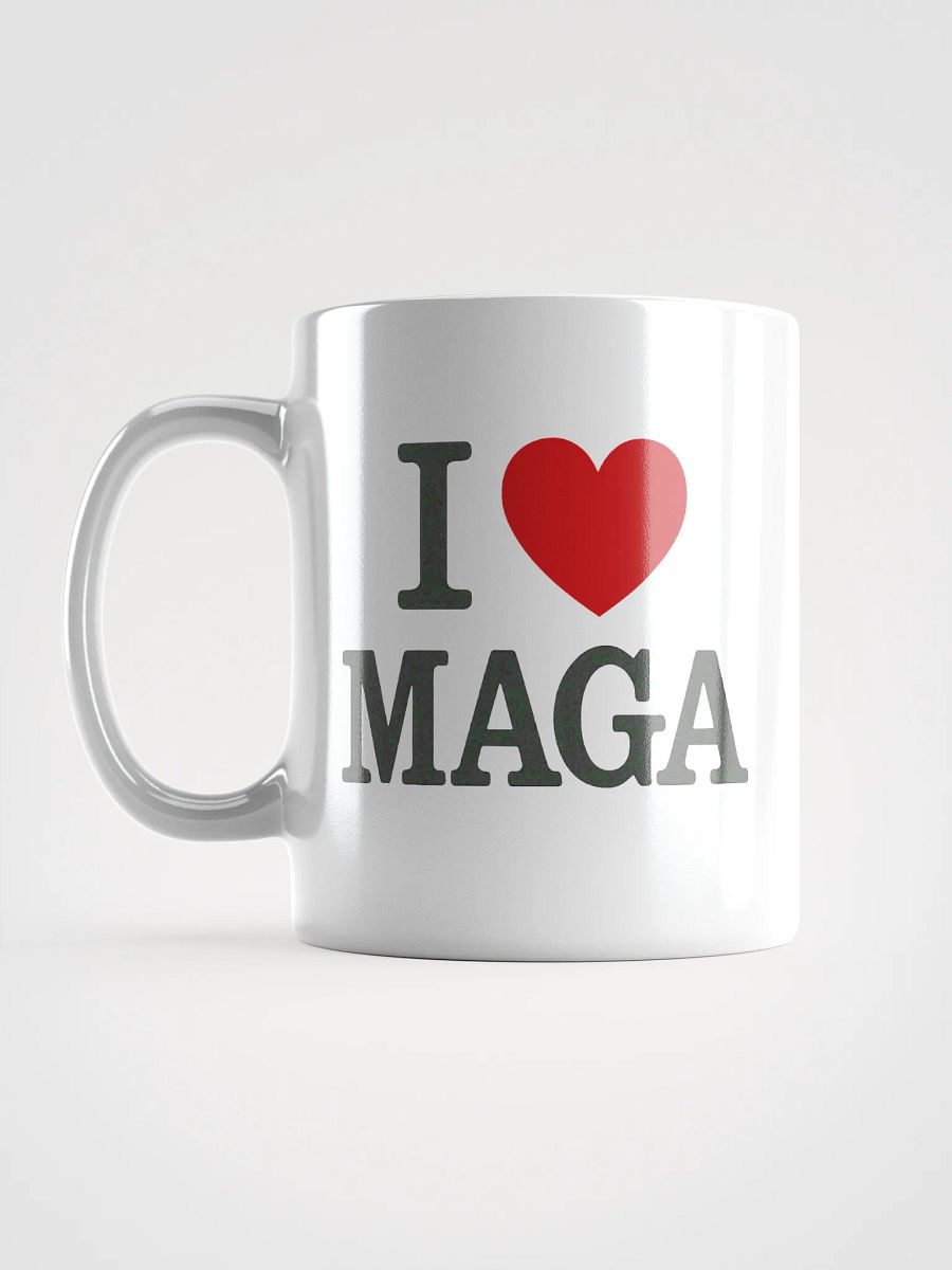 I Love MAGA - White Mug product image (6)