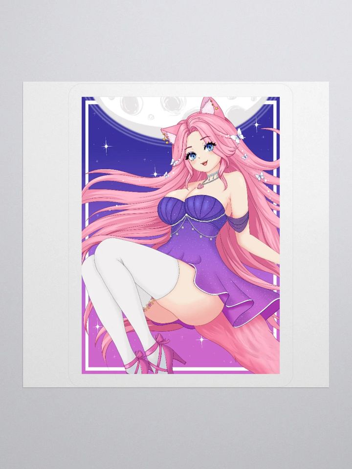 Moonlit Waifu Sticker Set (Color) product image (1)