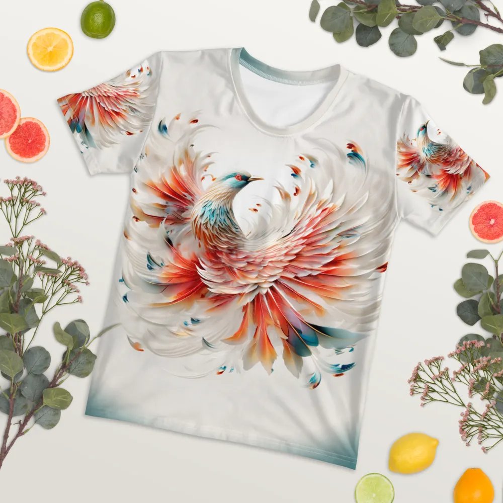 White pheasant T shirt product image (4)