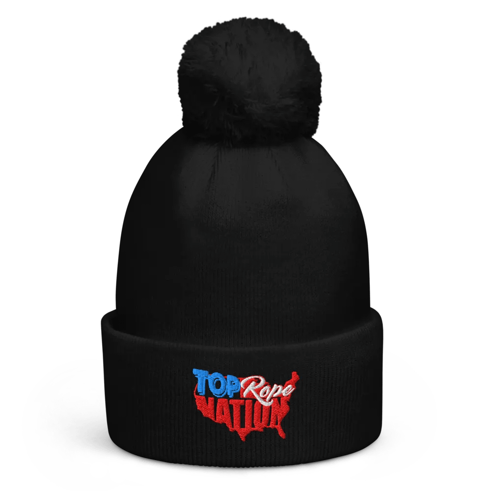 Top Rope Nation Pom-Pom Beanie product image (1)