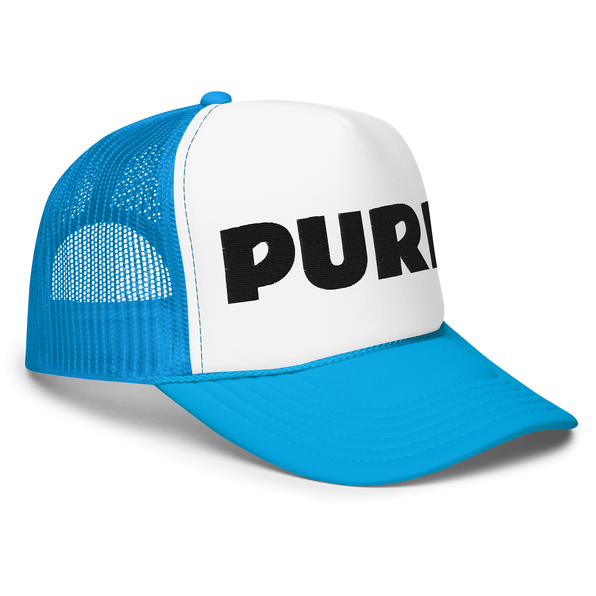 Embroidered PURR Hat - Black Thread Collection product image (8)