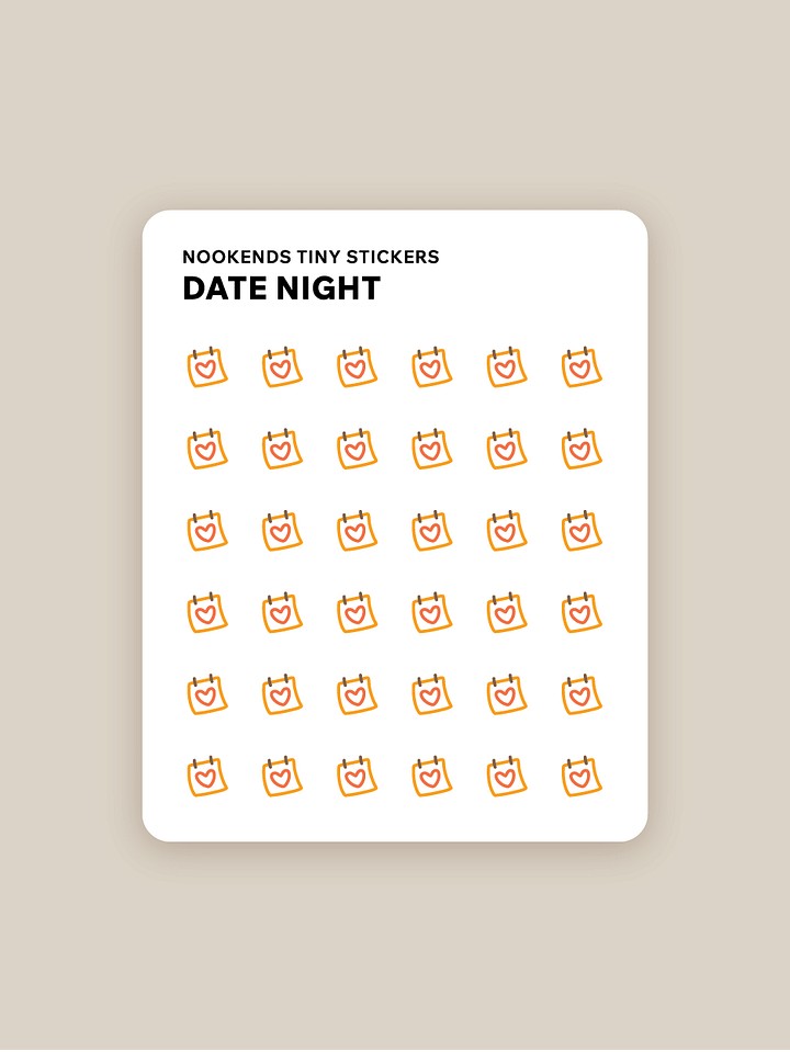 Tiny Stickers: Date Night product image (1)