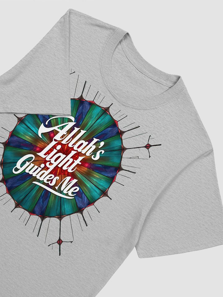 Allah’s Light Guides Me - Illuminating and Inspiring Graphic Tee product image (2)