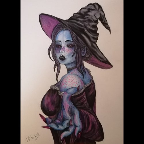 Vampire Witch
My version of a Vampire Witch for the Witchy Parade. Sorry a day late again was struggling to get good photos. ...