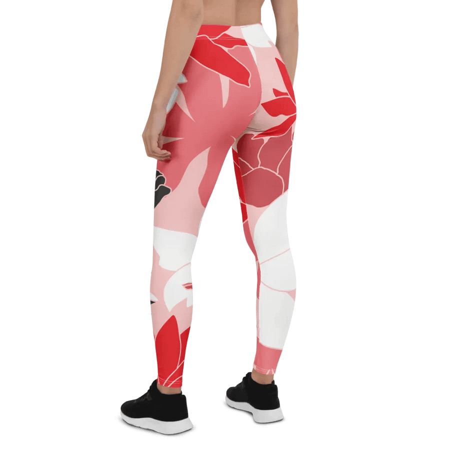 Blooming Blossoms Custom Leggings product image (3)