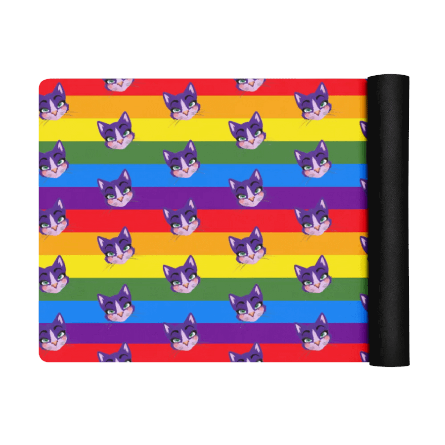 PurdieCat Pride Yoga Mat product image (3)