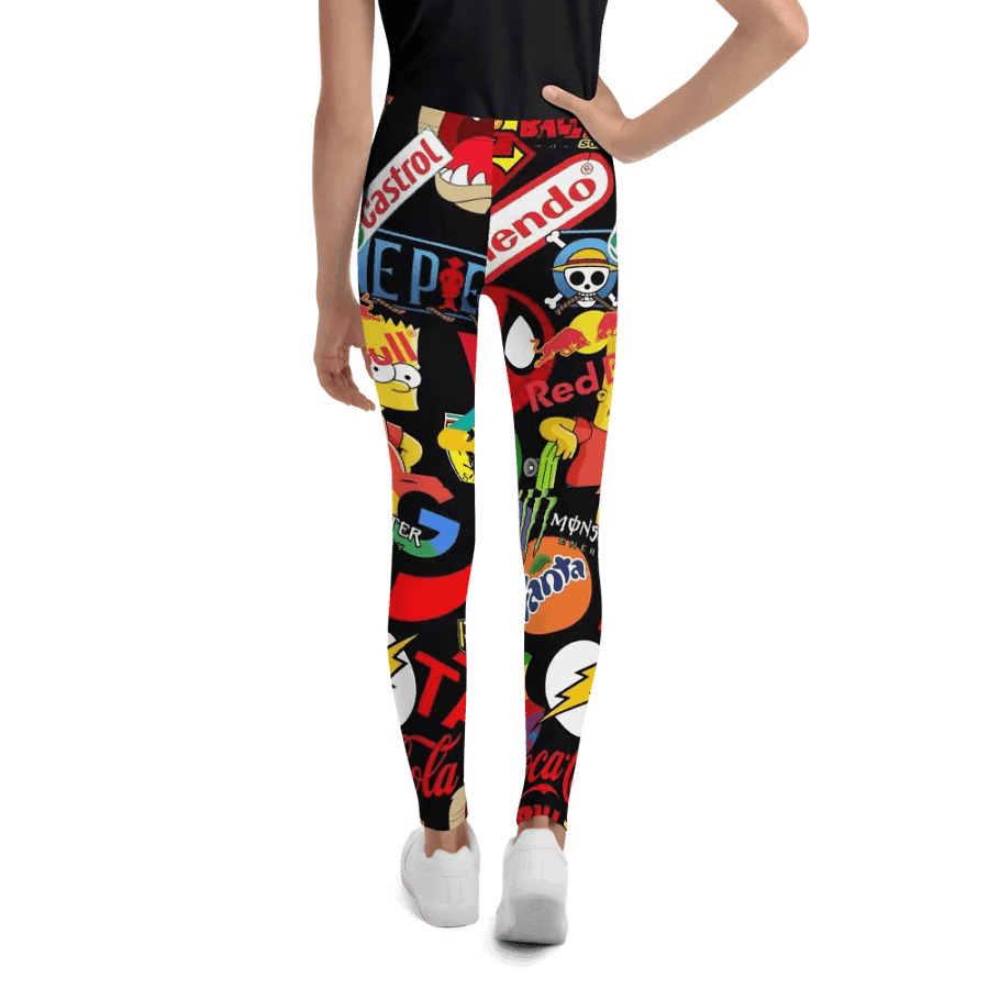 Kids Leggings – Famous Brands Print for Trendy & Stylish Look product image (11)
