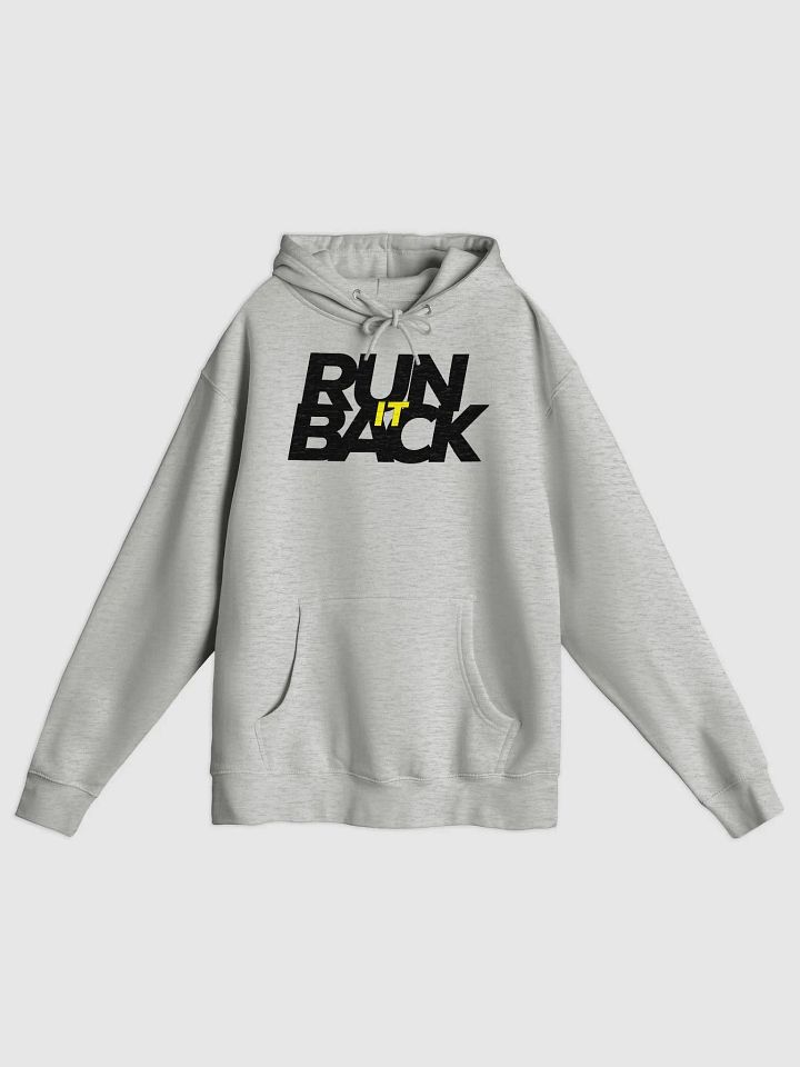 Run It Back Hoodie Black Lettering product image (1)