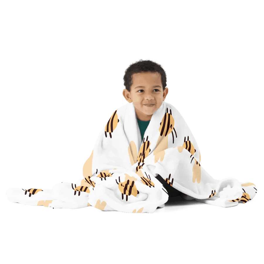 bee cozy blanket product image (11)