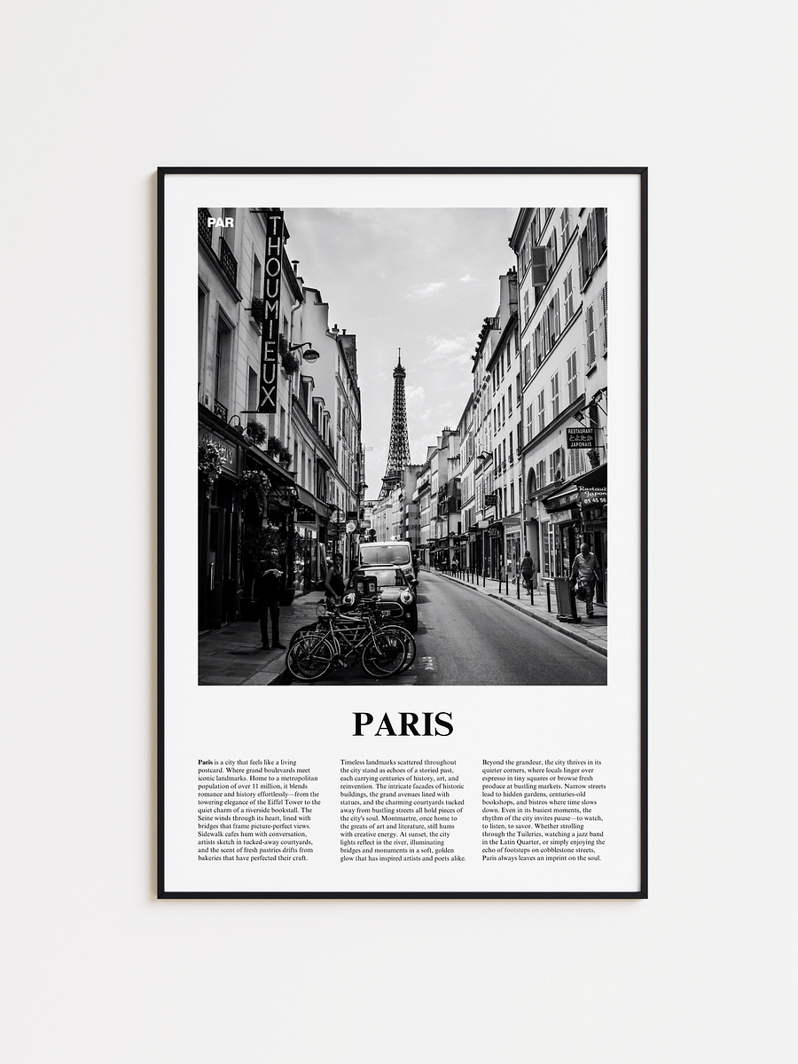 Paris 04 Newspaper Poster product image (1)