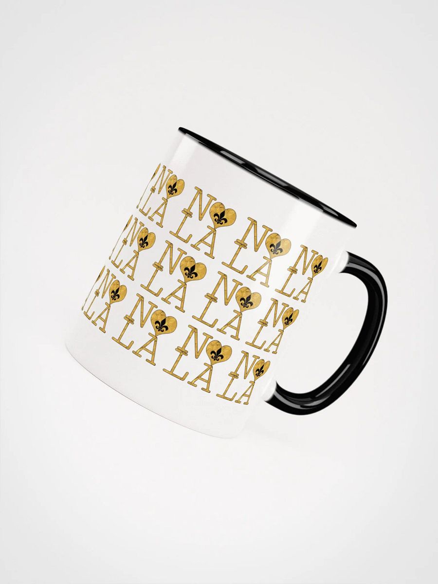 I LOVE NOLA **LEGACY COLOR MUG** (GOLD WRAP FULL INFINITY WALL) product image (4)