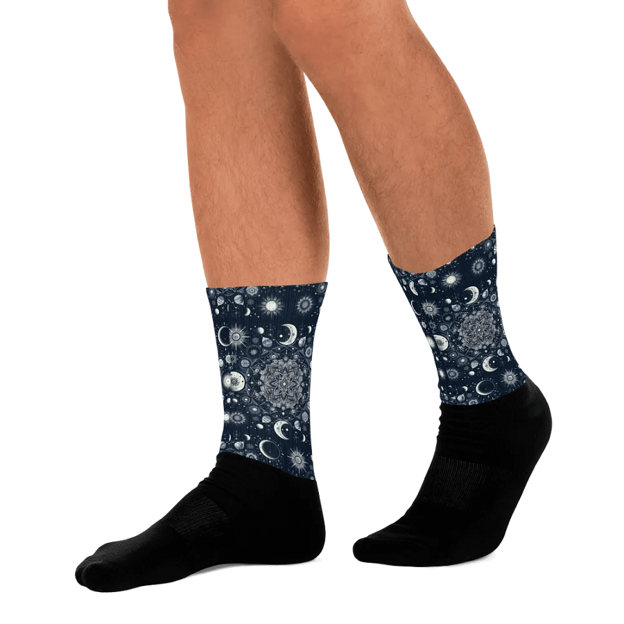 Black Foot Sublimated Socks product image (10)