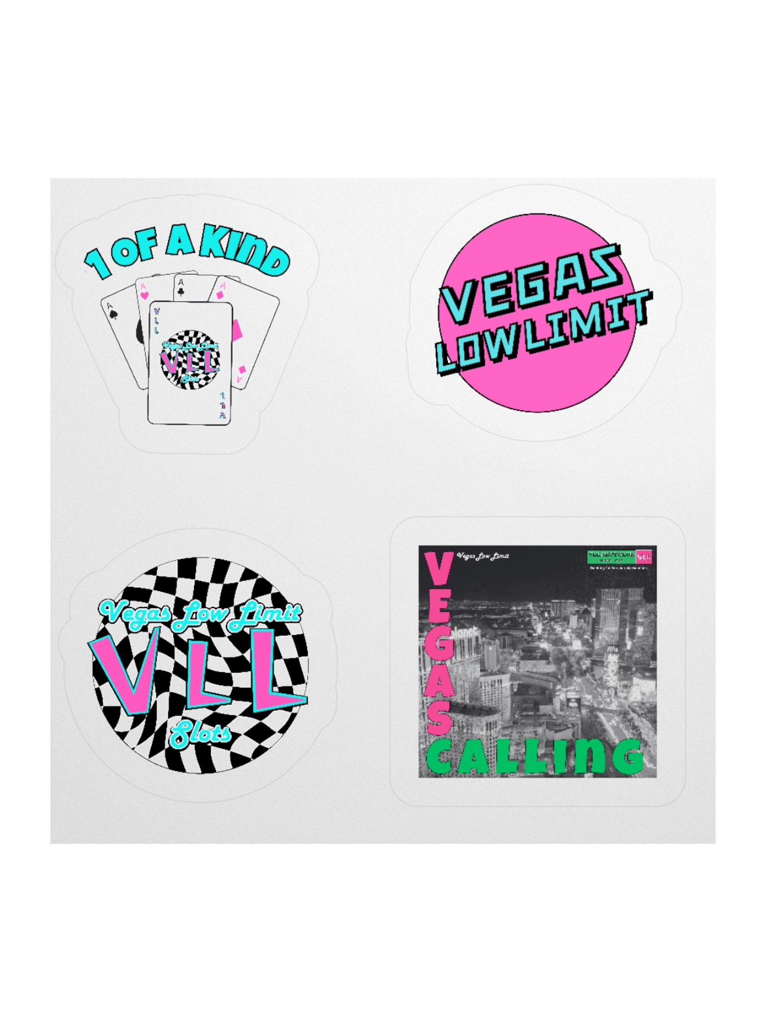 VLL Kiss Cut Stickers Set product image (2)