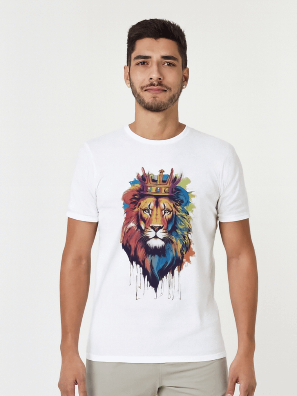 Crowned Majesty Lion T-Shirt product image (1)