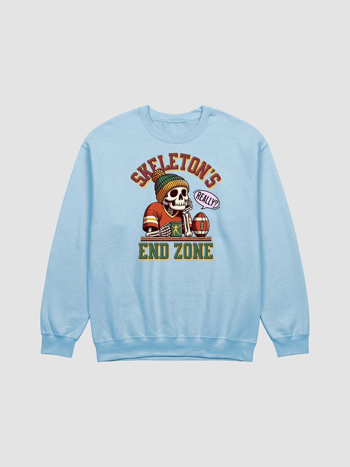Skeletons End Zone Football Crewneck Sweatshirt product image (19)
