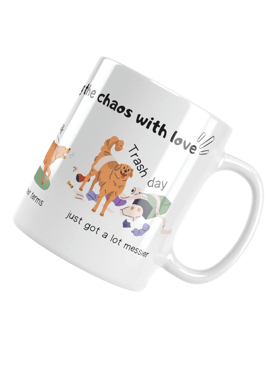 Dog Dad Chaos Ceramic Mug product image (6)