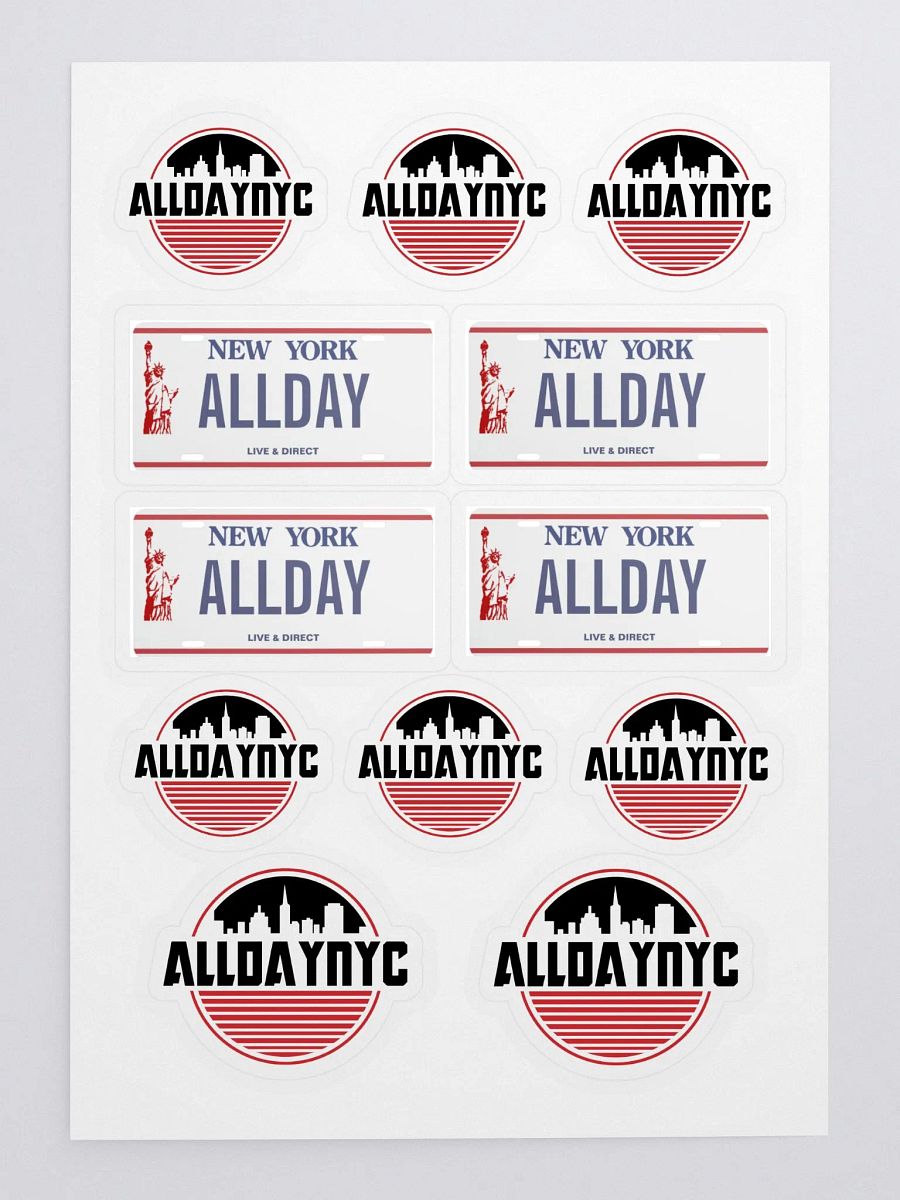 ALLDAYNYC Sticker pack product image (3)