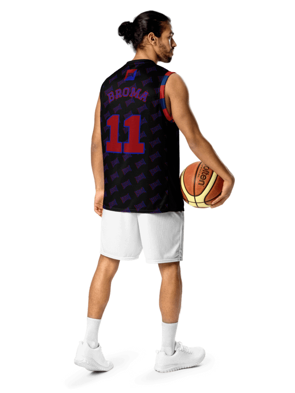 Custom HIM All-Over Basketball Jersey product image (6)