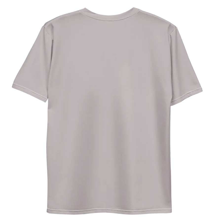 Plain Gray True Summer Men's Crewneck Polyester Heavyweight Premium T-Shirt by Treasure Pie product image (10)
