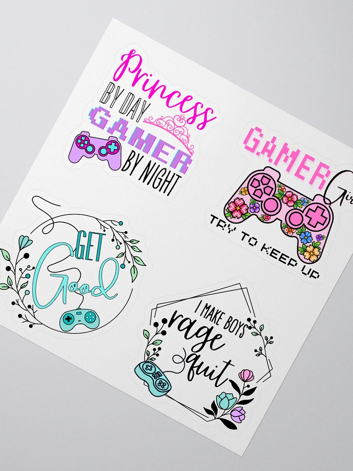 Gamer Girl Sticker Bundle product image (2)