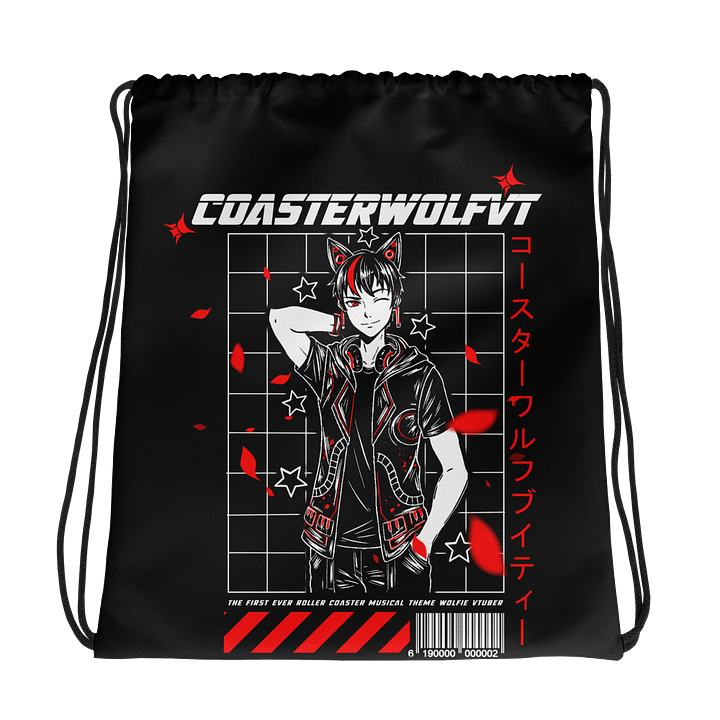 Retro Coaster Okami Drawstring Bag product image (1)