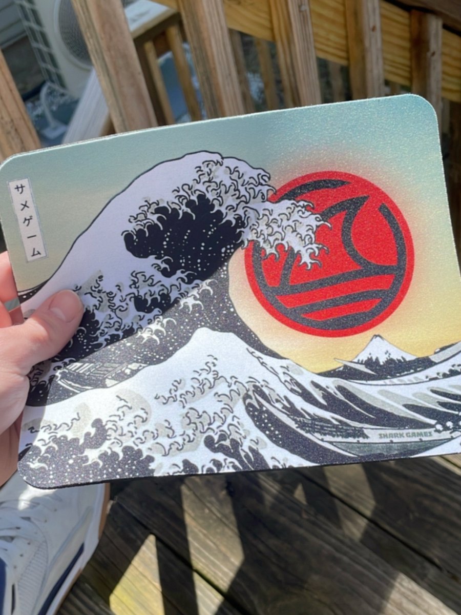 Red Sun Wave Mousepad - Small product image (6)