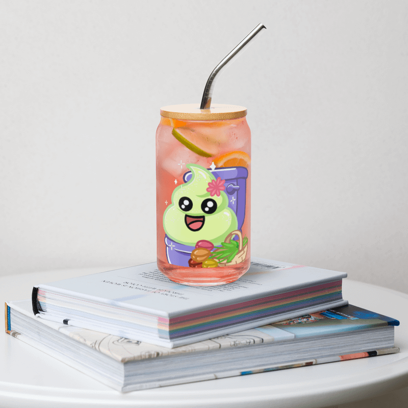 I'm Poopin. Glass Can product image (2)