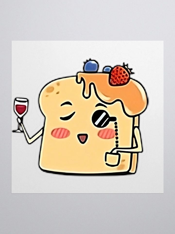 Fancy Toast Sticker (Classic) product image (1)