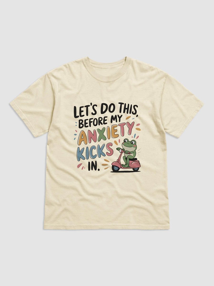 Anxiety Frog Scooter Ride Tee product image (1)
