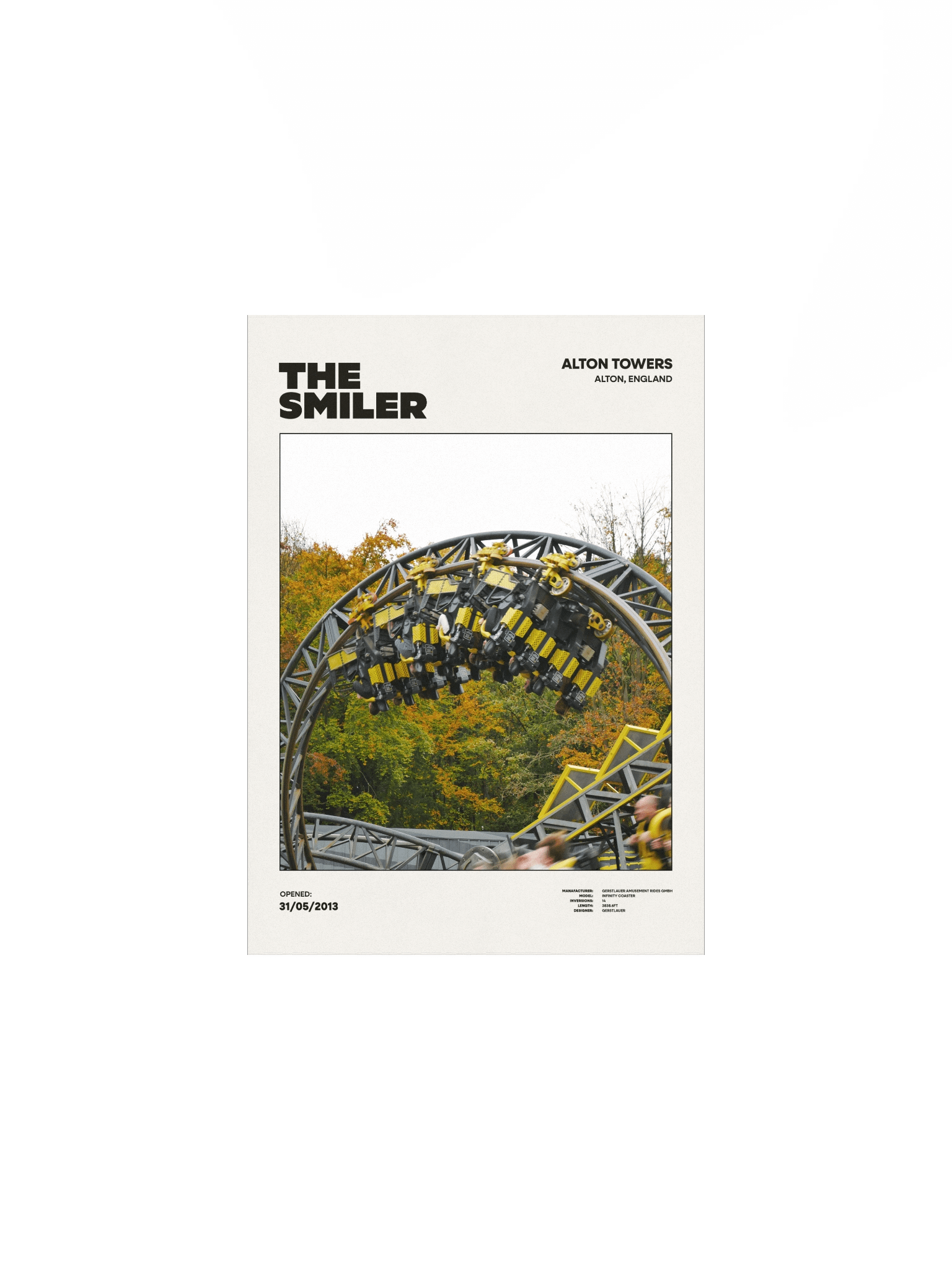 The Smiler Premium Poster product image (1)