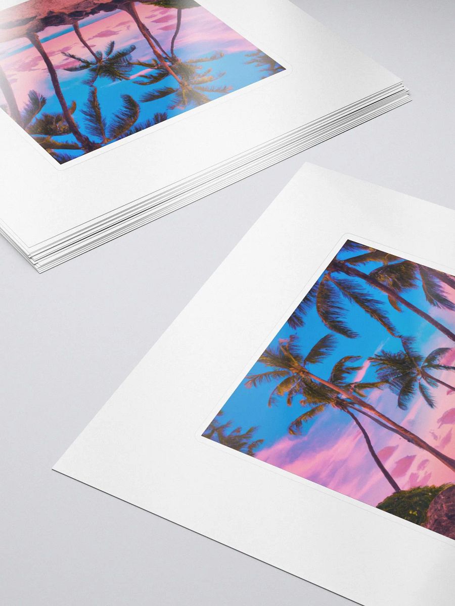 Galactic Wild Colorful Beach Delta Sticker product image (5)