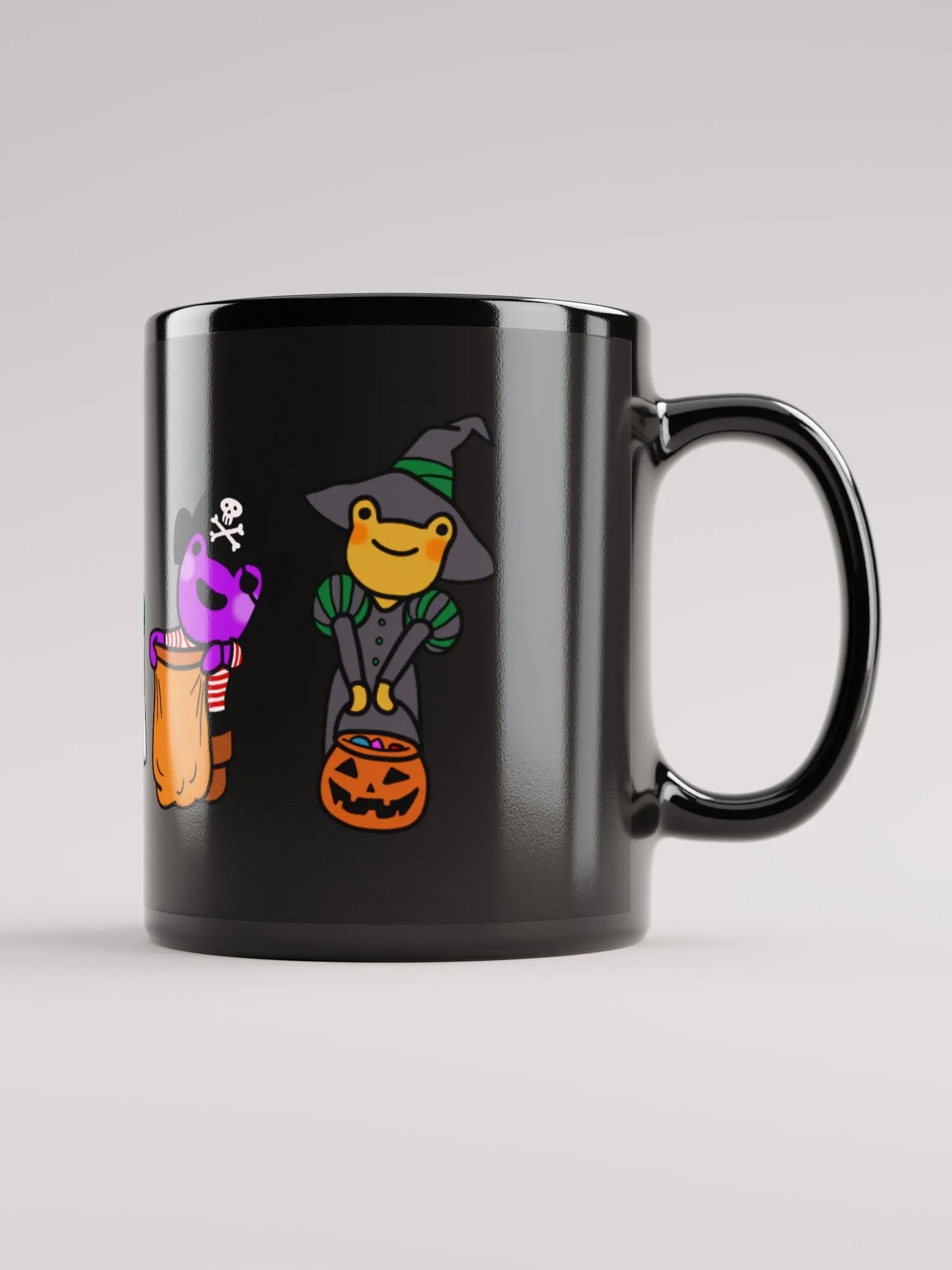 Frogoween Wrap-Around Glossy Mug product image (1)