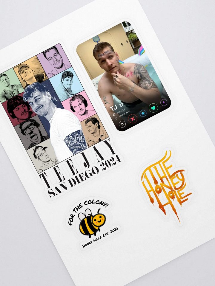 Honey Hole Die Cut Sticker Sheet product image (1)
