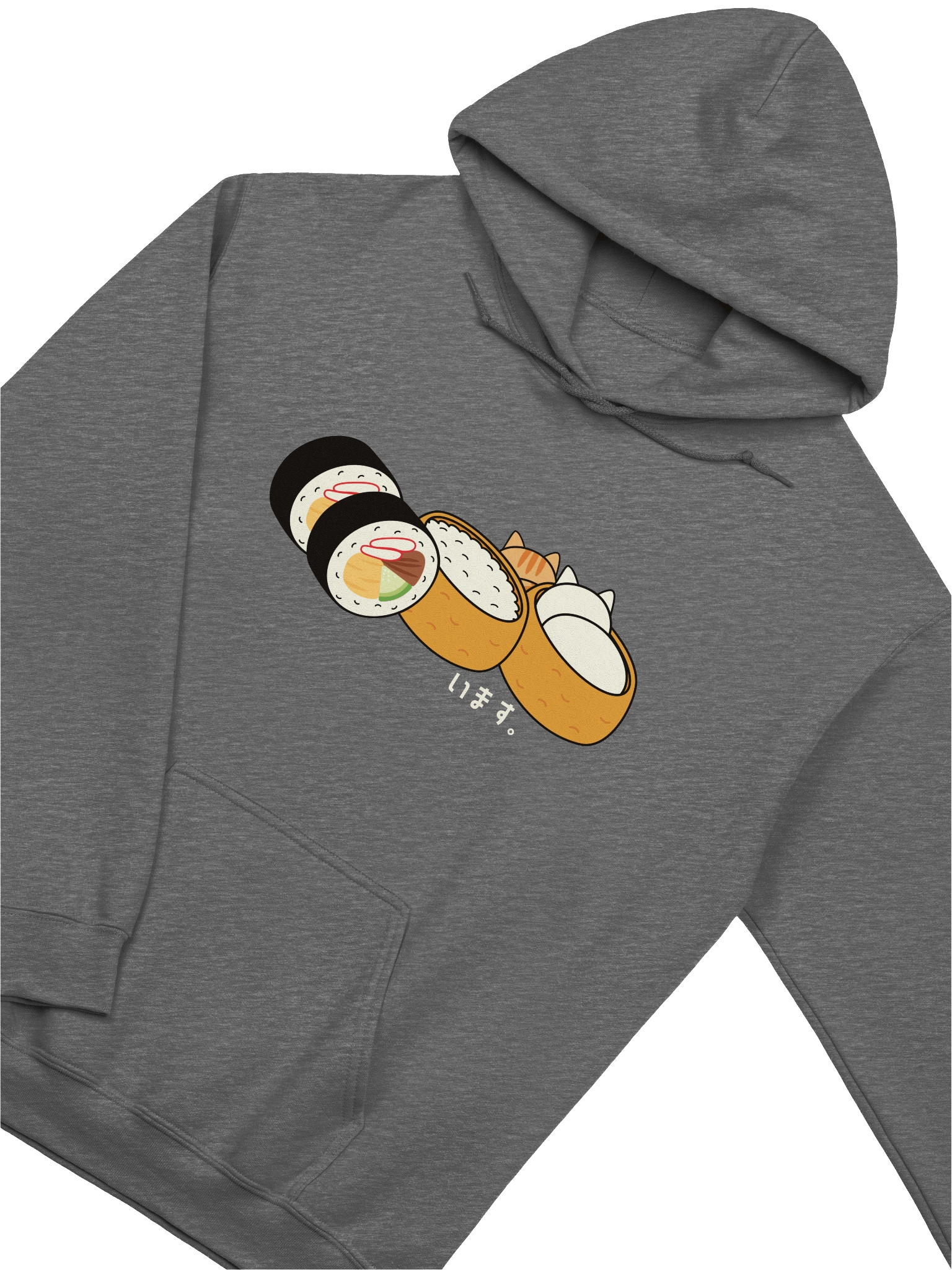 Inari Sushi and Futomaki Cat - Unisex Adult Hoodie product image (15)