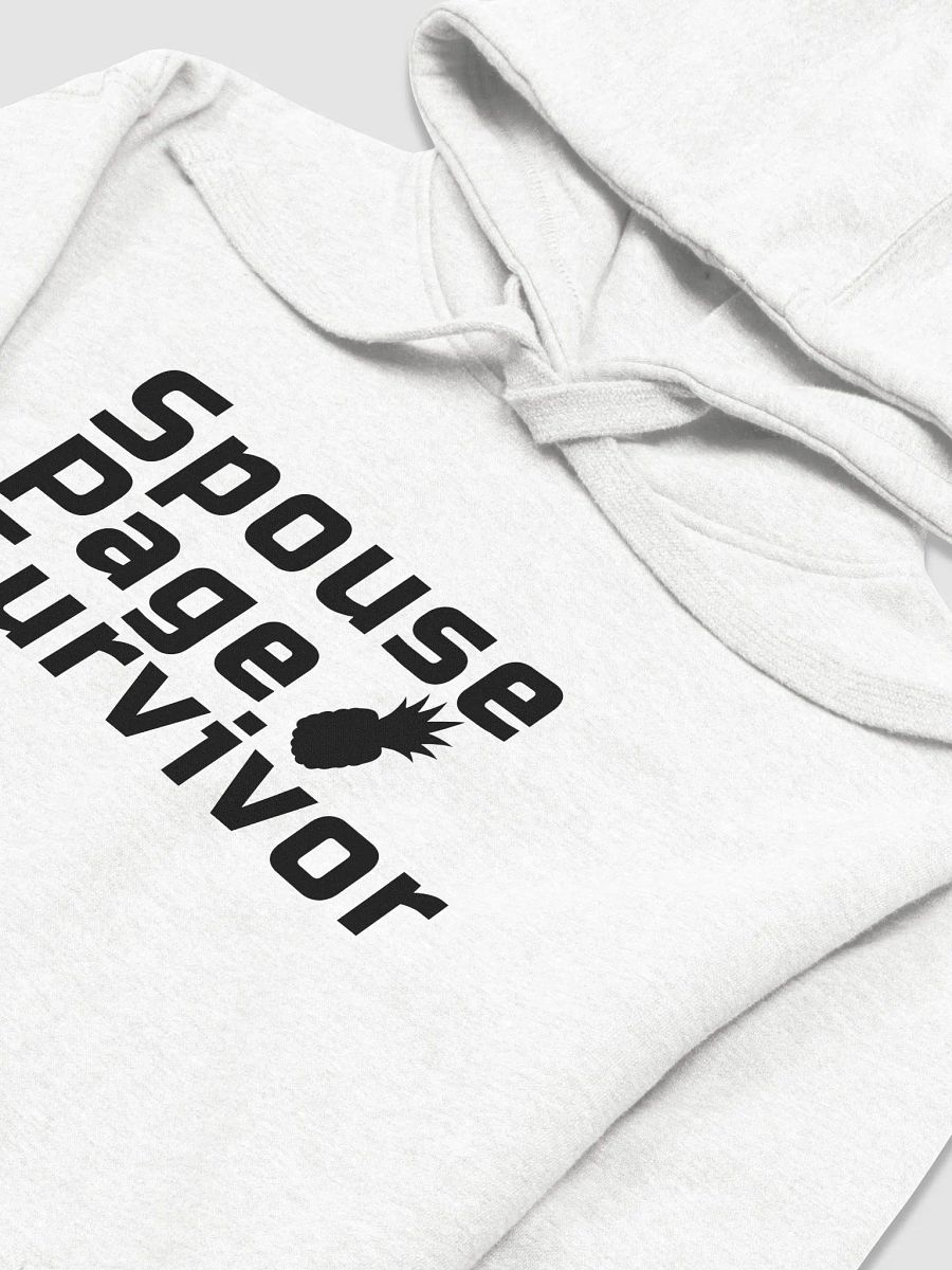 Spouse Page Survivor Hoodie (White) product image (3)