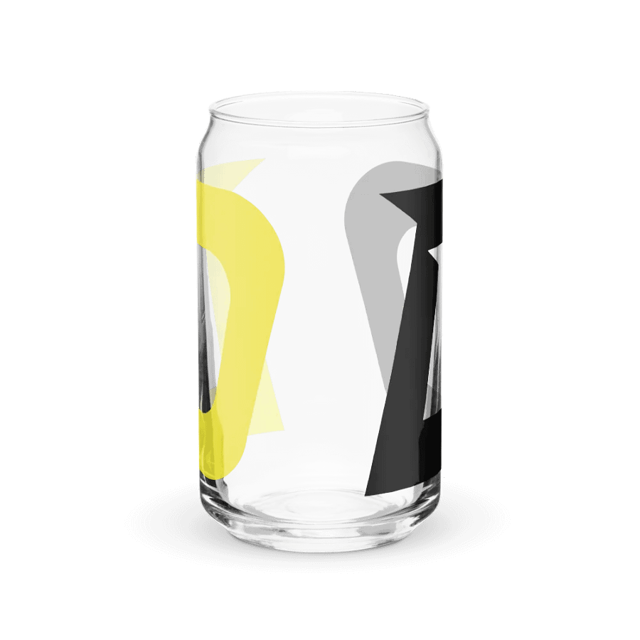 Double Logo Glass Cup product image (1)