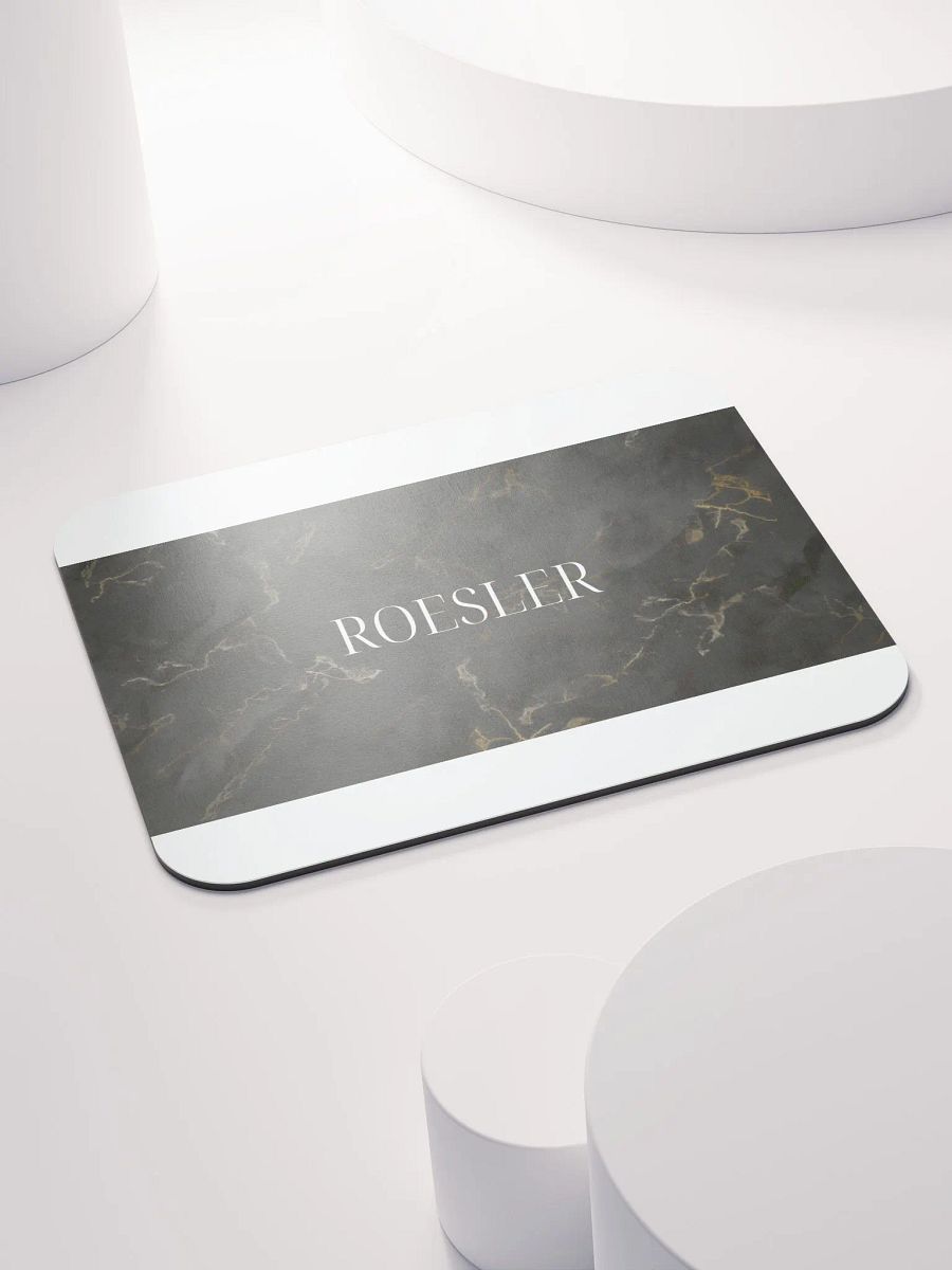 Marbled Monogram Mouse Pad product image (4)